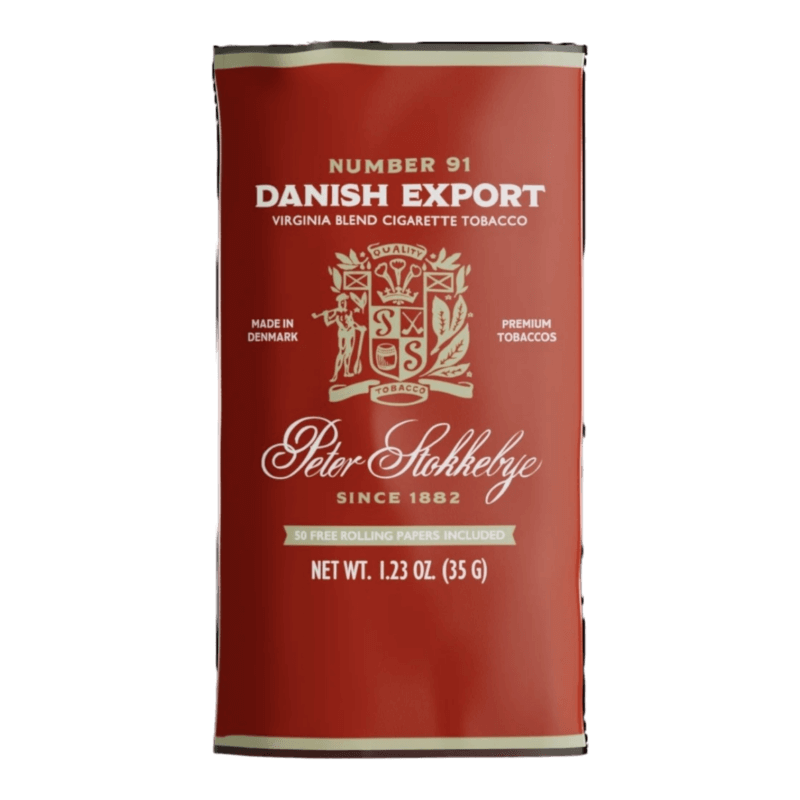 Peter Stokkebye Danish Export 1.23 oz pouch